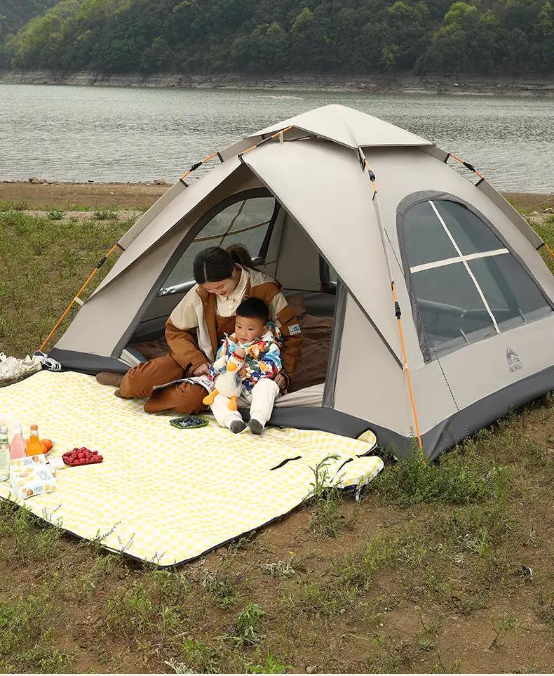 Automatic Pop-Up Waterproof Camping Tent DYLF24518 by ECOTREK