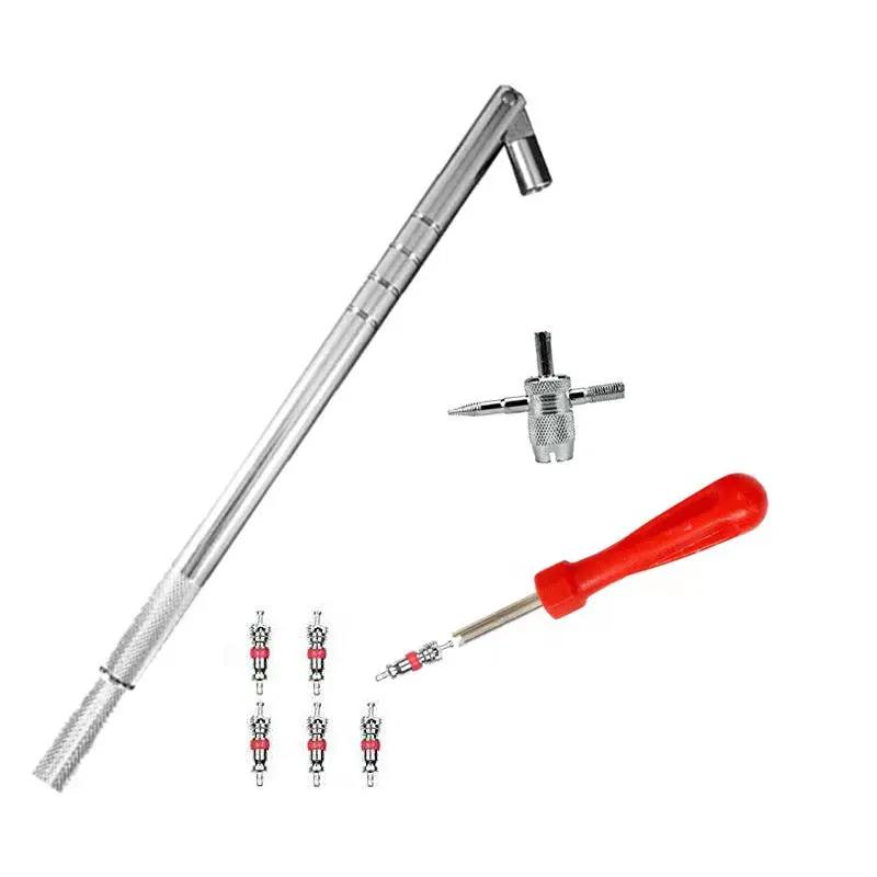 15PCS Tire Valve Stem Removal Tool Repair Kit by salelink.co.nz