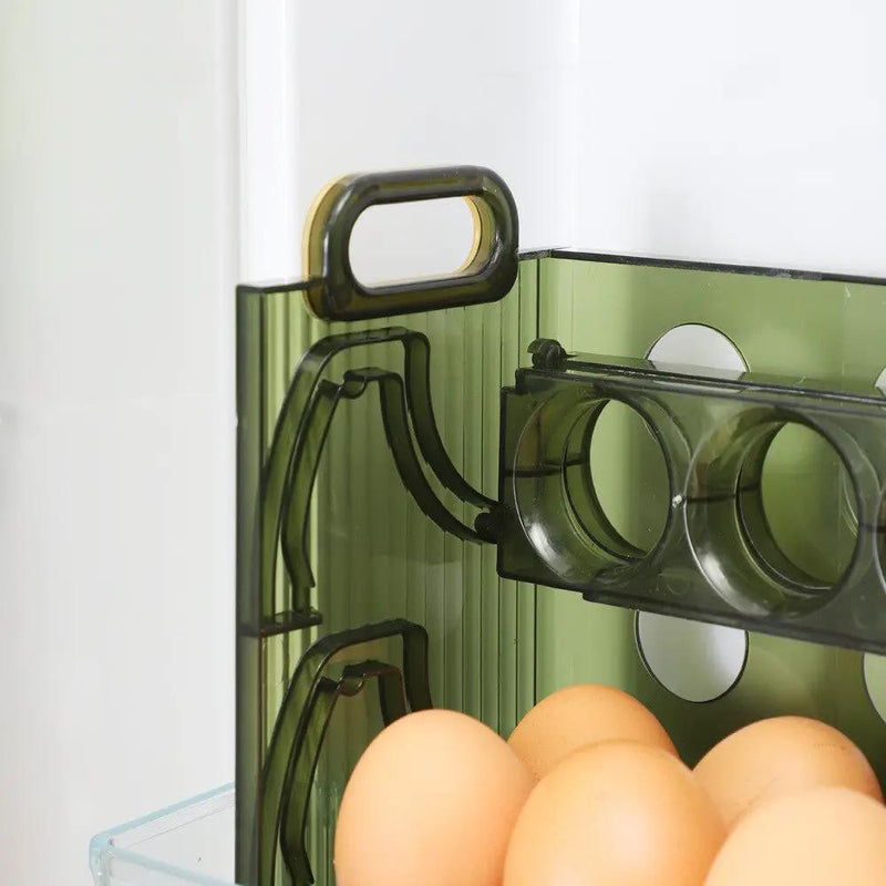 Refrigerator Egg Storage Box Holder Dispenser Organiser by salelink.co.nz