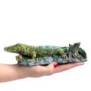 Fish Tank Decoration / Aquarium Ornament, Crocodile by dealonline.co.nz
