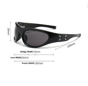 Ecotrek Sports Sunglasses – Polarised UV380 Protection for Women & Men HD03-11 by ECOTREK