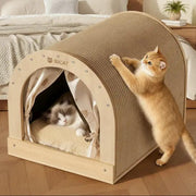 Cat Nest Four Seasons Universal Curved House by dealonline.co.nz