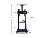 TV Floor Stand for 32-75 inch by salelink.co.nz