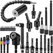 31PCS Right Angle Drill Adapter Set by salelink.co.nz