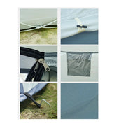 Portable Instant Pop-Up Boat-Shaped Tent SXBC7043 by ECOTREK