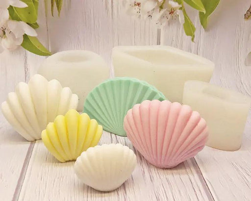 Epoxy Resin Candle Moulds - Pearl Shell by Resin Art NZ