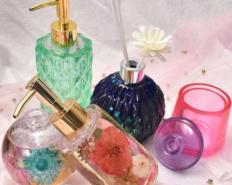 Bottle Container Resin Mould for Hand Cream, Hand Wash, Body Wash, Shampoo, Soap Fragrance by Resin Art NZ