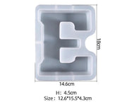 Alphabet Letter Moulds - Individual - Super Large by Resin Art NZ