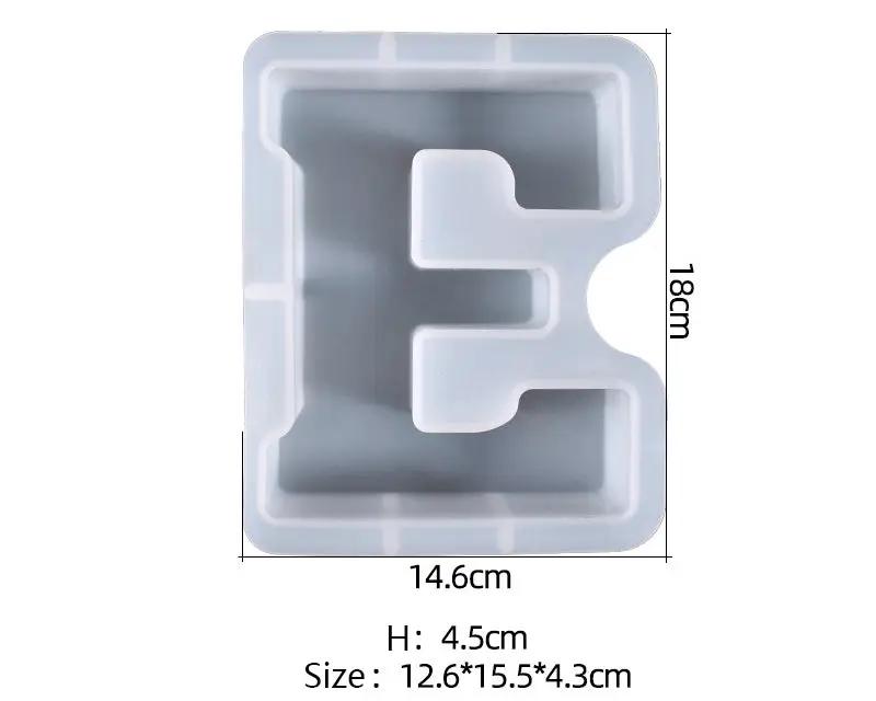 Alphabet Letter Moulds - Individual - Super Large by Resin Art NZ