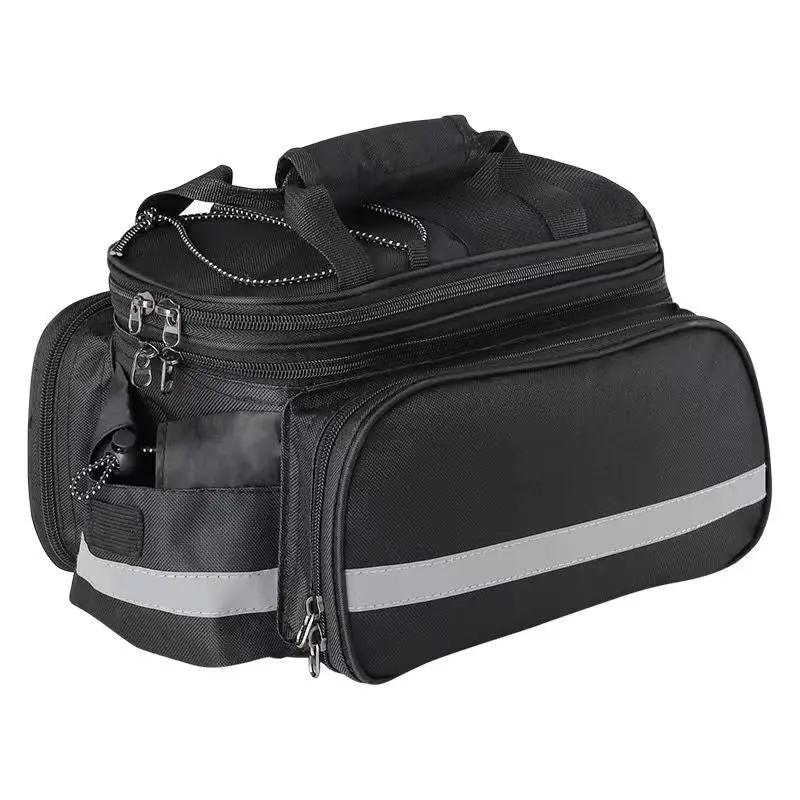 Ecotrek Waterproof Bicycle Rear Seat Bag – Multifunctional Pannier Rack Saddle Bag JS17606 by ECOTREK
