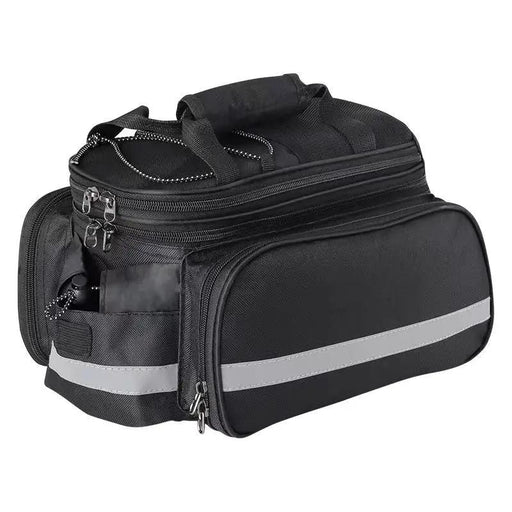 Ecotrek Waterproof Bicycle Rear Seat Bag – Multifunctional Pannier Rack Saddle Bag JS17606 by ECOTREK