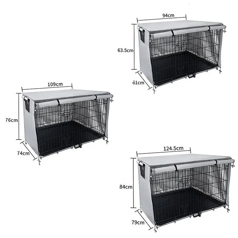 Waterproof Oxford Cloth Dog Crate Cover 3 Sizes Optional by dealonline.co.nz