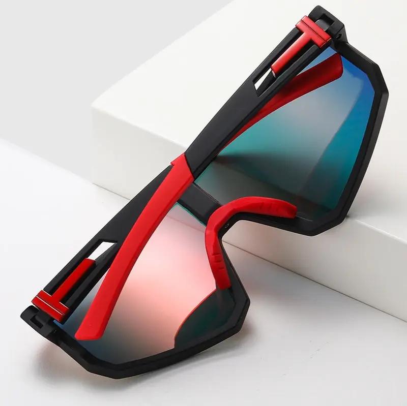 HD Polarized lens Sports Sunglasses Anti-Blue Ray Hydrophobic - Blue by dealonline.co.nz