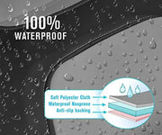 Waterproof Front Bucket Seat Cover Neoprene Universal Fit - BLUE by dealonline.co.nz