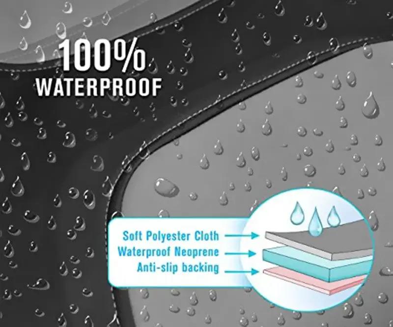 Waterproof Front Bucket Seat Cover Neoprene Universal Fit - BLUE by dealonline.co.nz