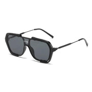Ecotrek Large Frame Sunglasses – UV380 Protection, Lightweight Fashion LX12-21 by ECOTREK