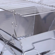 Folding BBQ Campfire Grill Barbeque Portable Camping Grill by salelink.co.nz