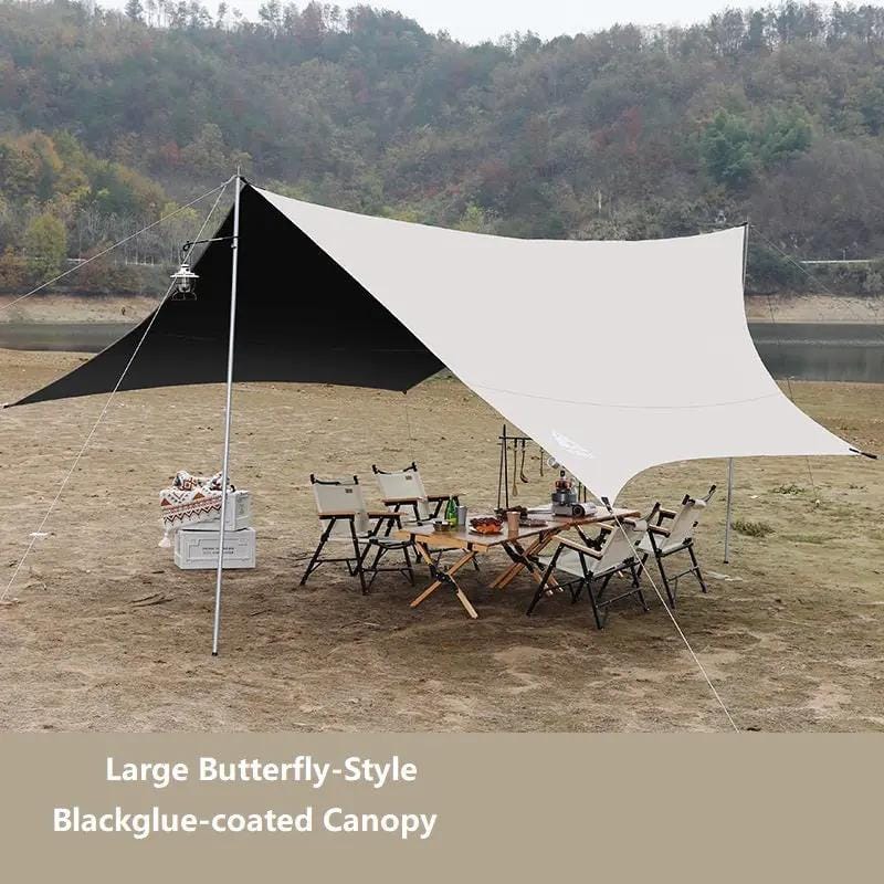 Large Butterfly-Style Blackout Canopy – Waterproof & Portable DYLF90424 by ECOTREK
