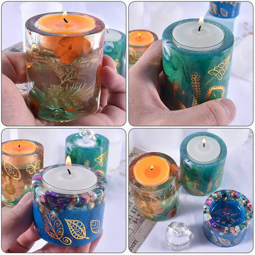 Resin Art NZ Moulds Silicone Candle Holder Moulds - 3 Silicone Candle Holder Moulds - 3 | NZ