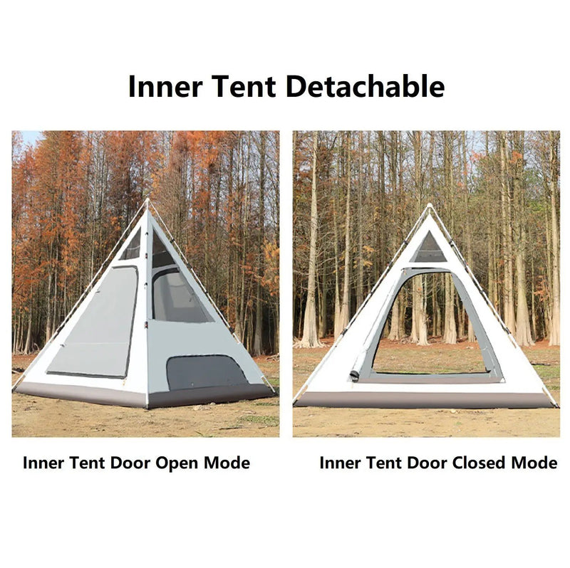 Automatic Pyramid Double-Layer Outdoor Camping Tent DYLF29515 by ECOTREK