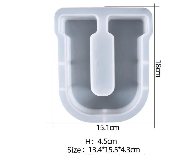 Alphabet Letter Moulds - Individual - Super Large by Resin Art NZ