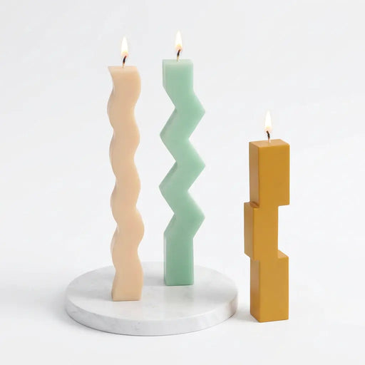 Resin Art NZ Moulds Candle Casting Mould with Resin, Cement, Candle - 01 Candle Casting Mould with Resin, Cement, Candle - 01 | NZ