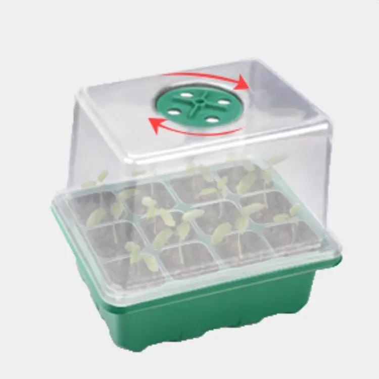 10 Packs Heightened Seed Box Seed Starter Tray Propagator by salelink.co.nz