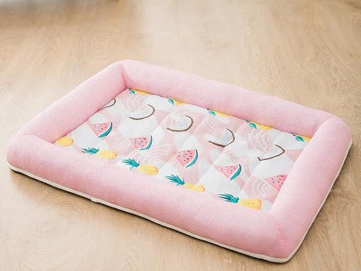XL Soft Breathable Pet Lay Cooling Mat Pad Bed For Summer Dog Cat Pup by dealonline.co.nz