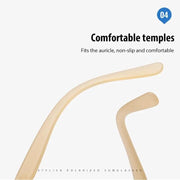 Foldable HD Polarized Lens Sunglasses Anti-Blue Ray Hydrophobic by dealonline.co.nz