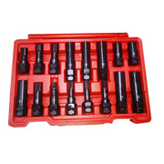 16PCS Locking Wheel Nut Screw Socket Set by salelink.co.nz