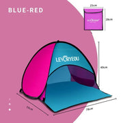 Mini Beach Sun Shade Canopy – Instant Pop-Up Tent TTQY6014 by ECOTREK