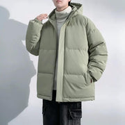 Men's Winter Jacket Green XL - 4XL by dealonline.co.nz