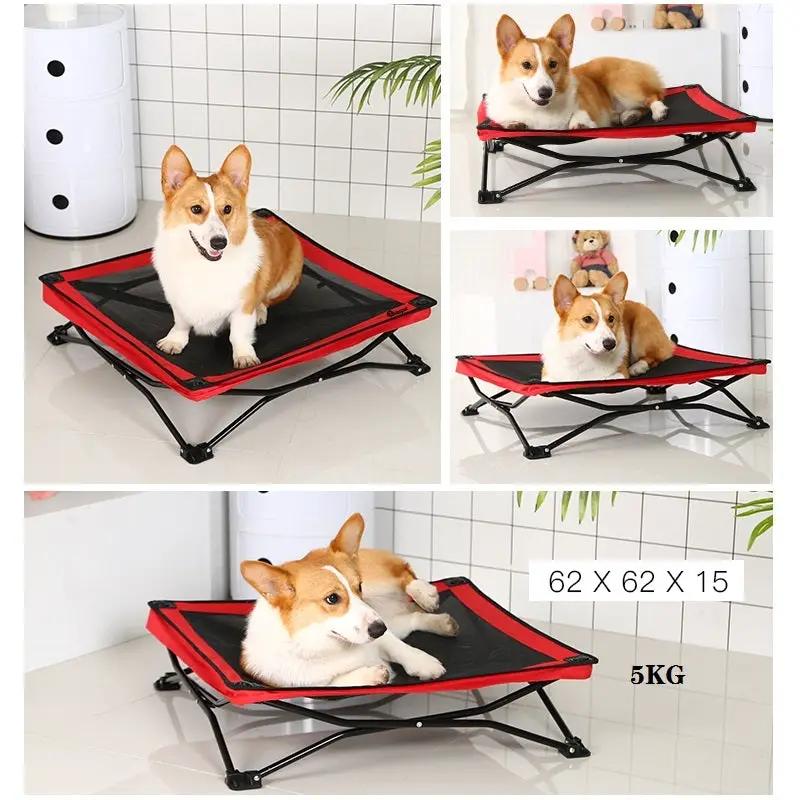 M Pet Bed Dog Cat Bed Mesh Elevated Raised Indoor Sleeping Cot by dealonline.co.nz