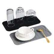 Silicone Dish Drying Mat Green by salelink.co.nz