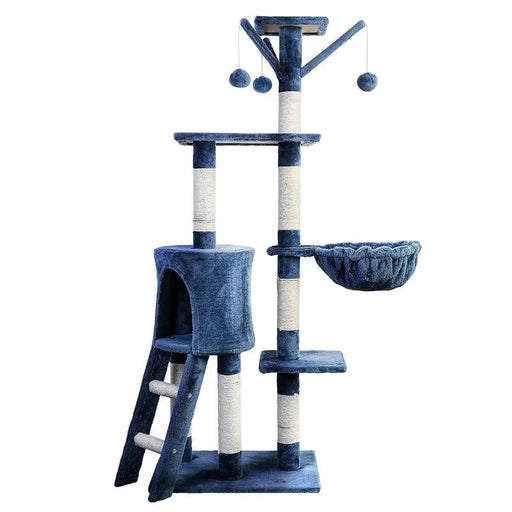 Cat Tree Scratching Post with Mouse 138CM by dealonline.co.nz
