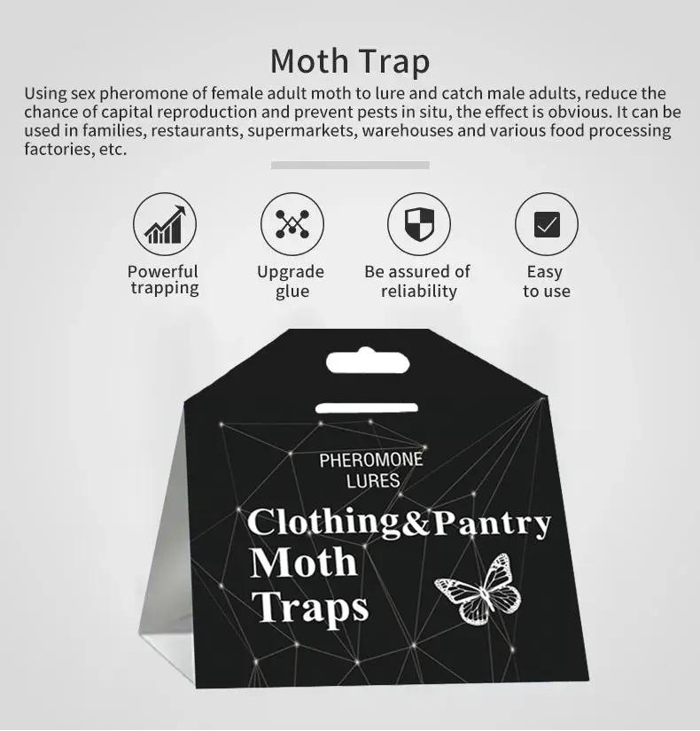 5PCS Clothing Pantry Moth Traps by salelink.co.nz