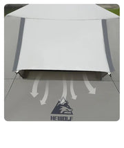 Portable Fully Automatic Waterproof Camping Tent with Canopy for All-Season DYLF97813 by ECOTREK