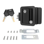 Black RV Entry Door Lock Camper Travel Trailer Latch Key by salelink.co.nz