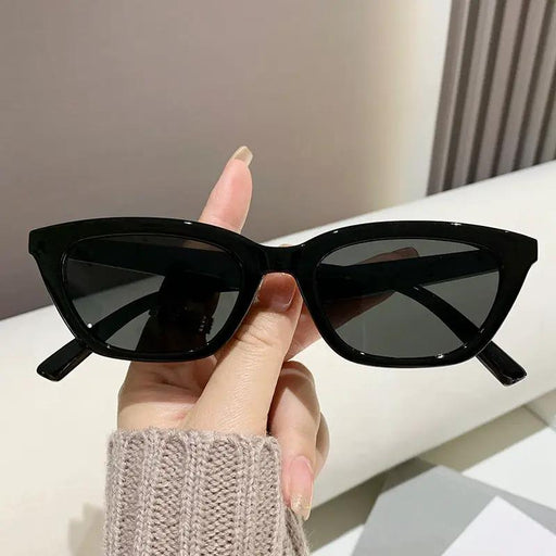 ECOTREK Cat Eye Sunglasses – Retro Fashion Small Frame Shades for Men & Women LX09 by ECOTREK
