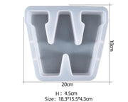 Alphabet Letter Moulds - Individual - Super Large by Resin Art NZ