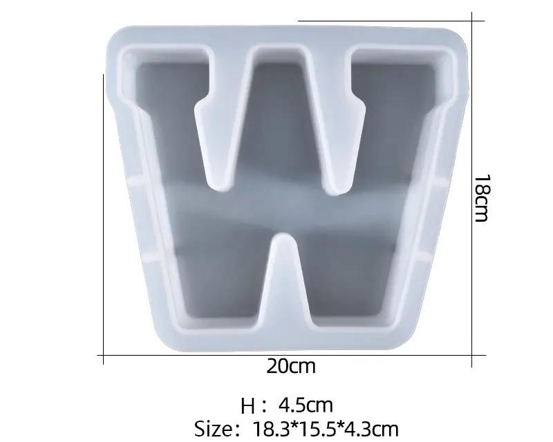 Alphabet Letter Moulds - Individual - Super Large by Resin Art NZ