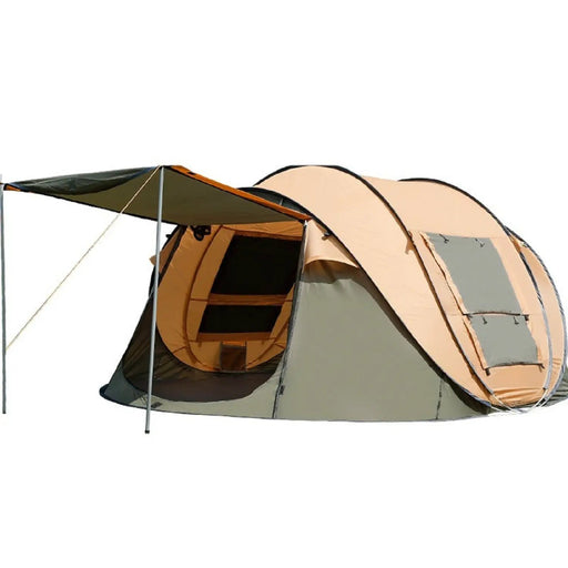 Boat-Shaped Pop-Up Camping Tent Large 280(L) x 200 (W) x 120(H)cm DYLF73910 by ECOTREK