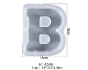 Alphabet Letter Moulds - Individual - Super Large by Resin Art NZ