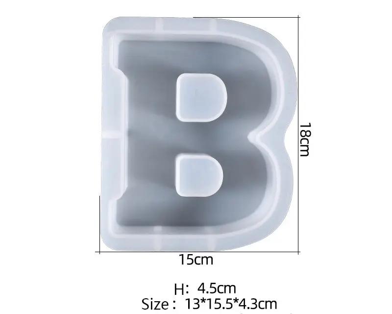 Alphabet Letter Moulds - Individual - Super Large by Resin Art NZ