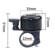 Ecotrek Aluminium Alloy Bicycle Bell – Loud & Clear 75dB Bike Horn CC4271 by ECOTREK