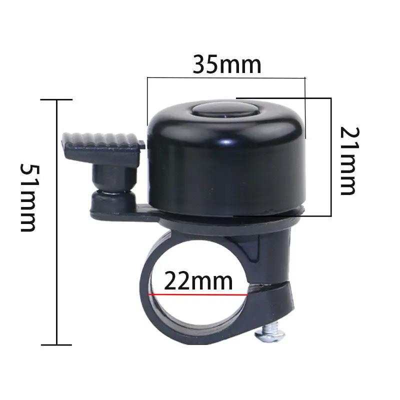Ecotrek Aluminium Alloy Bicycle Bell – Loud & Clear 75dB Bike Horn CC4271 by ECOTREK