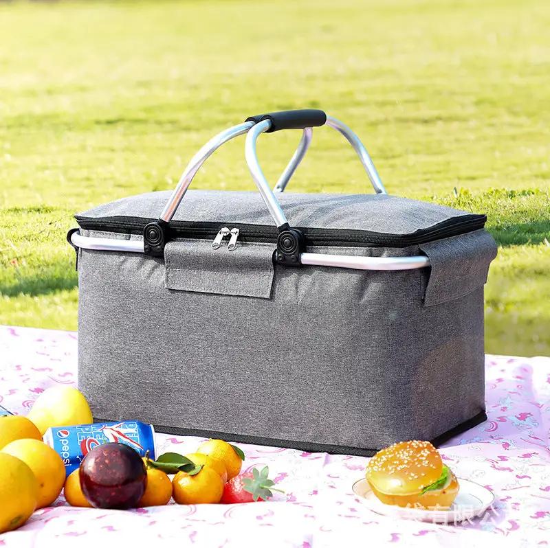 Ecotrek Insulated Picnic Lunch Bag - Large 20L Foldable Soft Cooler Bag JS33001 by ECOTREK