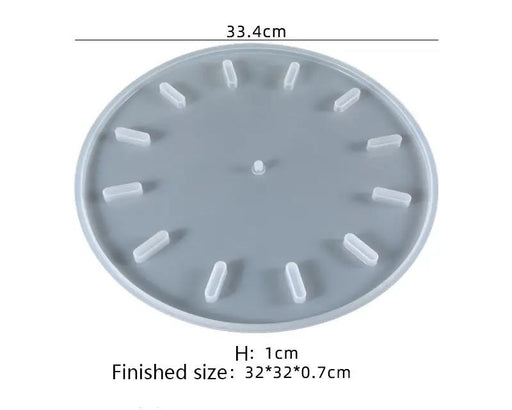 Clock Moulds - Dia:334mm by Resin Art NZ