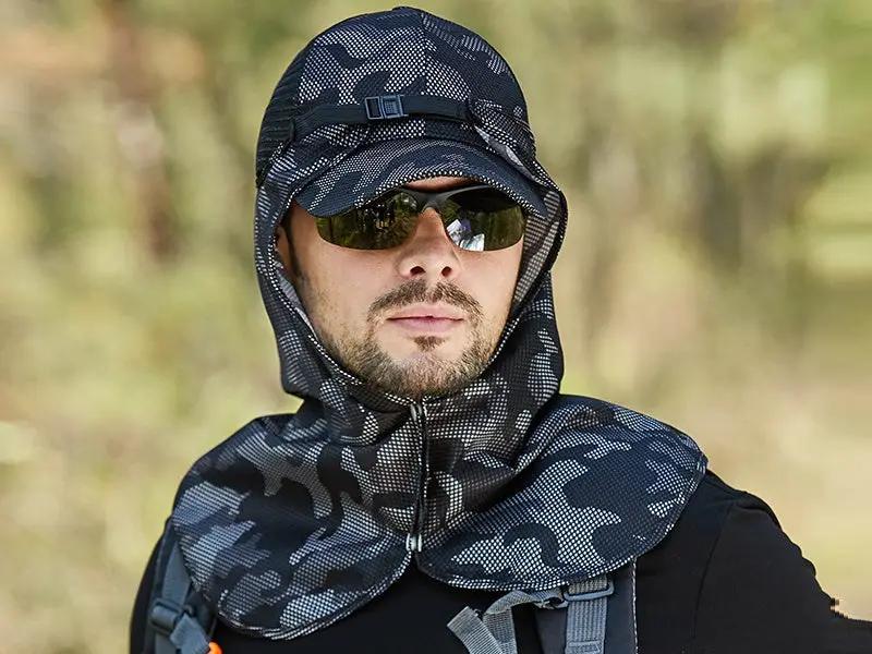 Sun HatS Wide Brim Bucket Outdoor Fishing Hiking Cap UV Protection by dealonline.co.nz