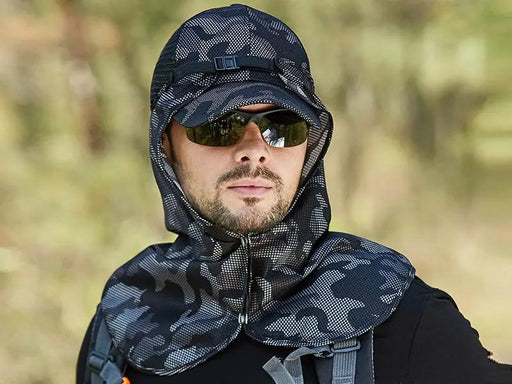 Sun HatS Wide Brim Bucket Outdoor Fishing Hiking Cap UV Protection by dealonline.co.nz